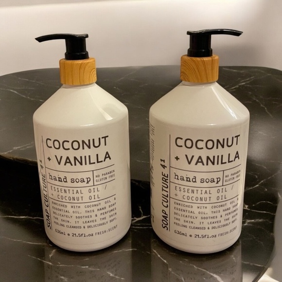 Soap Culture 41 Coconut + Vanilla Hand Soap | 2pk | 21.5 oz Each - Picture 1 of 1